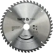 YATO TCT BLADE FOR CONST.WOOD 250X48TX30MM