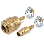 Powerplus Druckluft Euro Schnellkupplungs Set POWAIR0265
