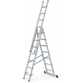 Zarges Mehrzweckleiter Z 200, 3x7 Sprossen 3-tlg. STRECKE