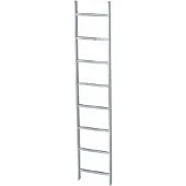 Zarges Schachtleiter 400mm lichte Breite 9 Sprossen Stahl verzinkt