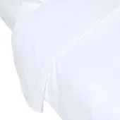 Homescapes LEINEN-BETTLAKEN ohne Gummizug aus 60% Leinen & 40% Baumwolle