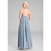 Hey Kyla Abendkleid in hellblau silber - 0002 | Gr.: 40