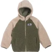 Viking Play Wendbare Fleecejacke, Olive, 128
