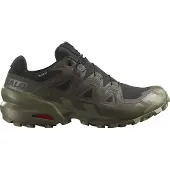 Salomon Herren Trailrunningschuhe SHOES SPEEDCROSS 6 GTX Black/Peat/Dlicgr