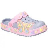 American Club NH184, Kinder EVA Pantoletten leichte Badeschuhe bequem, Lila 32