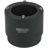 Ks Tools 460.0755, Buchse, 1/2", 1 Kopf/Köpfe, Stahl, ISO 1174, DIN 3121, 1,14 kg