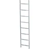 Zarges Schachtleiter 400mm lichte Breite 6 Sprossen Stahl verzinkt