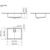 Dornbracht 38550004-86 Einzelbecken SERIENNEUTRAL 38550004
