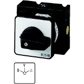 Eaton T3-4-8410/E - Kippschalter - 3P - Kunststoff - Schwarz - Metallisch - IP65 - 48 mm