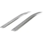 Al-Ko Auffahrrampe gebogen 2,0 m-400 kg, Spezialaluminiumlegierung, inkl. Sicherungsbolzen