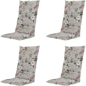 Madison – Hochlehner-Kissen „Juliete“ – Mehrfarbig – 123 x 50 x 5 cm – 4er-Set