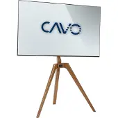Sotech CAVO TV-Staffelei Holz walnuss – Tischstand für Fernseher