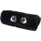 Warta Federmäppchen Tube Furry Hund, rundes Schulmäppchen aus Plüsch, Modell 512