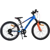 Volare Boost Kinderfahrrad - 20 Zoll - 7 Gänge - Blau/Grau