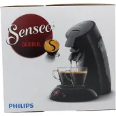 Philips Senseo Orginal Kaffee Pad Maschine, Kaffee Boost, Schwarz (HD6553/67)