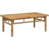 vidaXL Couchtisch 90x50x35 cm Bambus