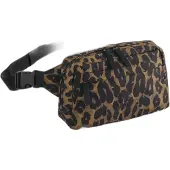 Bagbase Leopard Print Cross Body Bag