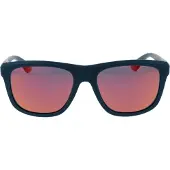 Polaroid PLD 2163/S Unisex-Sonnenbrille Vollrand Eckig Kunststoff-Gestell, blau
