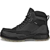 Ecco Herren High-Top-Schuhe Schwarz