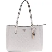 GUESS Noelle II Tech Tote Tasche Beige
