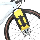 Rhinowalk Fahrradtasche - für Vorderradgabel BHD0013 gelb