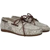 Maruti Slipper Damen Eliza Hairon Pixel Offwhite / Black-Schuhgröße 42