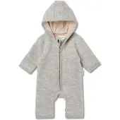 Hofbrucker Wollwalk-Overall "Elli" in Grau | Gr.: 62/68