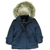 Lemon Beret Mädchen Outdoorjacke mit Kapuze in Blau | Gr.: 116/122