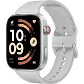Xiaomi Redmi Watch 6 Smartwatch Silber, 2,07" AMOLED Display, GPS, 5 ATM, 550 mAh Akku, Bluetooth 5.4