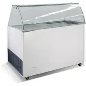CombiSteel Chefgastro Speiseeisvitrine JAVA 8X5 Ltr BxTxH 1184x727x1229mm