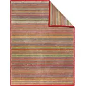 Erwin Müller Baumwollmischung Wohndecke Pescara in rot | Gr.: 100 x 150 cm