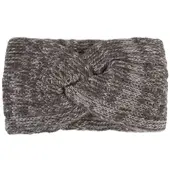 StyleBREAKER Feinstrick Stirnband in Dunkelgrau meliert | Gr.: onesize