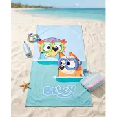 Bluey Badehandtuch 70x140 cm – Weiches Baumwoll-Strandtuch