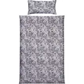 Redbest Renforcé Bettwäsche in grau | Gr.: 135x200-cm-80x80-cm