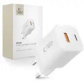 Tech-Protect Ncm33W 2-Port Pd33W/Qc3.0 Netzwerk-Ladegerät - Weiß