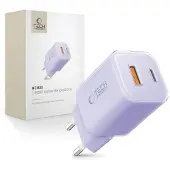 Tech-Protect Ncm33 Pd 33W Qc3.0 Usb-C / Usb-C Netzladegerät - Lila