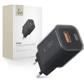 Tech-Protect Ncm33W 2-Port Pd33W/Qc3.0 Netzwerk-Ladegerät - Schwarz