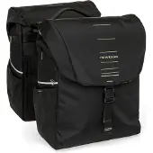 New Looxs Fahrradtasche Vigo Double MIK 2.0 - 40 Liter - 30 x 19 x 40 cm (2 Stück) - Schwarz-Grün
