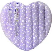 Swim Essentials Luftmatratze 150cm Lila Leopard Heart
