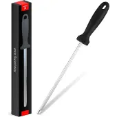 HGMD Wetzstahl - 23 cm - Messerschärfer - Stahl - Wetzstab