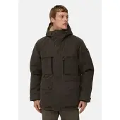 Camel active Winterjacke mit Taschen in Dunkelbraun | Gr.: 28