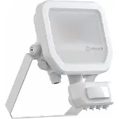 Ledvance LED Fassadenstrahler "Floodlight Sensor" 6W + 8W 840 (Weiß) Weiß IP65