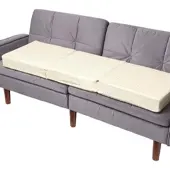 Homescapes SOFA-AUFLAGE creme 150/50/10 cm – großes Sitzkissen orthopädisch