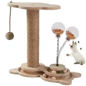 Famanu Katzenkrabpaal mit Spielmöglichkeiten - für drinnen und draußen