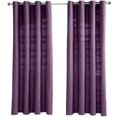 Homescapes ÖSENVORHANG Rajput blickdicht 2er-Set, 167/182 cm