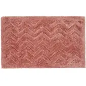 Homescapes BADEMATTE 50/80 cm Chevron, Hochflor