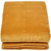 Homescapes SAMT-KUSCHELDECKE 150/200 cm, Baumwolle wattiert