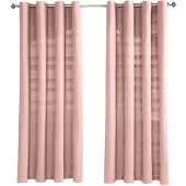 Homescapes ÖSENVORHANG Rajput blickdicht 2er-Set, 137/137 cm
