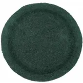 Homescapes BADEMATTE 80 cm rund, 100% Baumwolle, wendbar