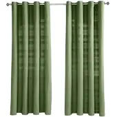 Homescapes ÖSENVORHANG Rajput blickdicht 2er-Set, 137/137 cm
